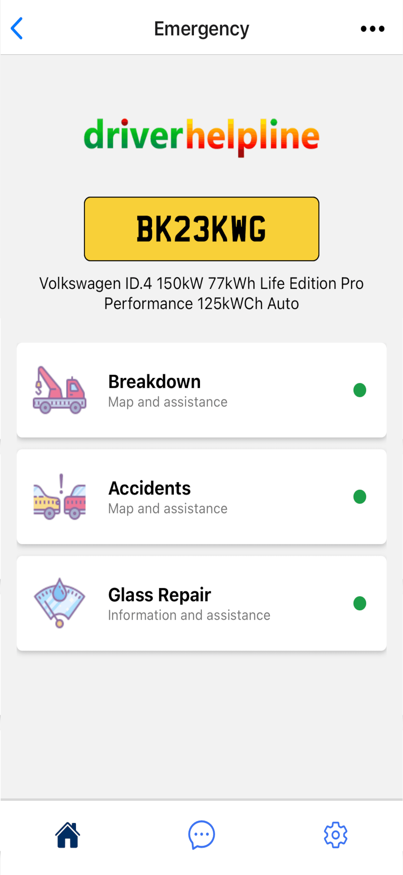 Emergency Screenshot